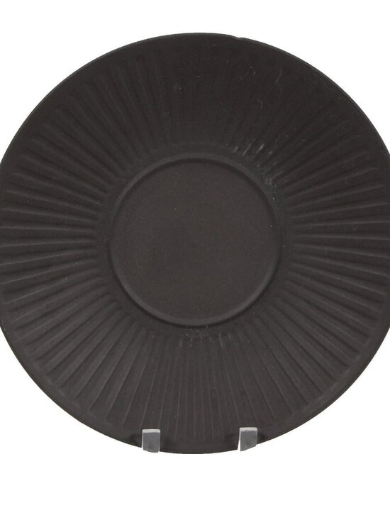 Dansk Flamestone Brown Crenellated 6 3/8" Saucer - Picture 1 of 10